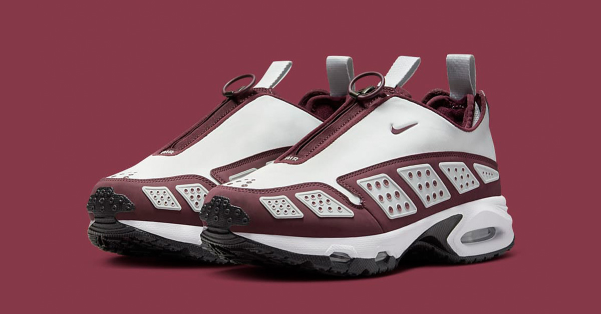 Retailer bestätigen den trey nike Air Max SNDR "Burgundy Crush"